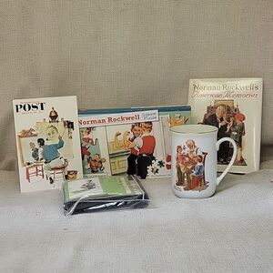 Norman Rockwell collectibles bundle